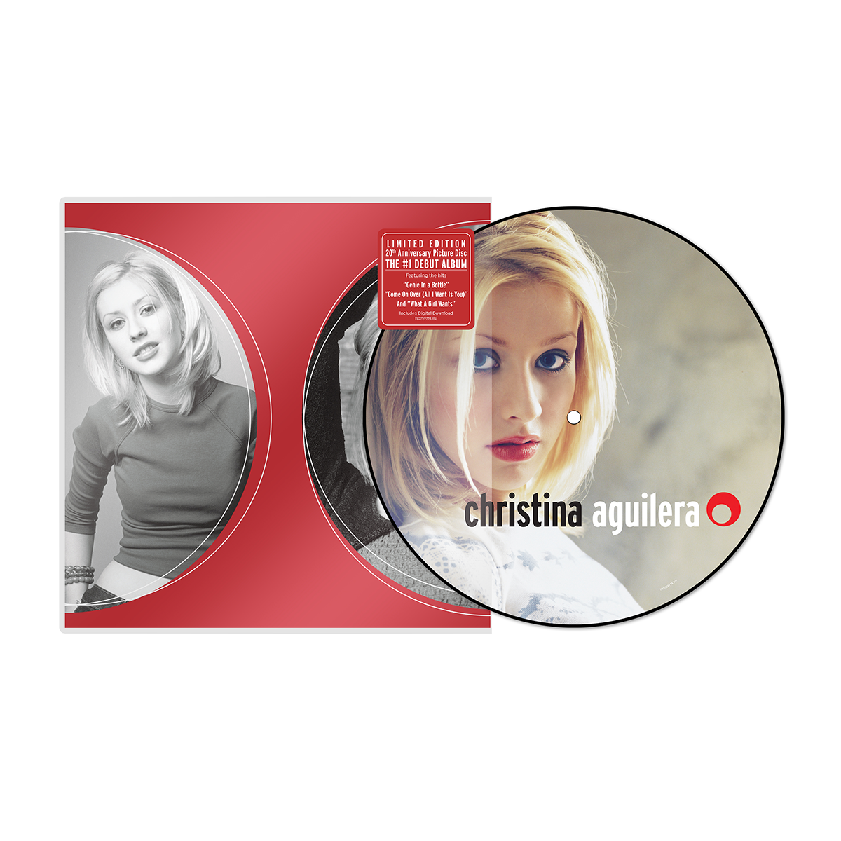 Christina Aguilera 20th Anniversary Picture Disk Vinyl