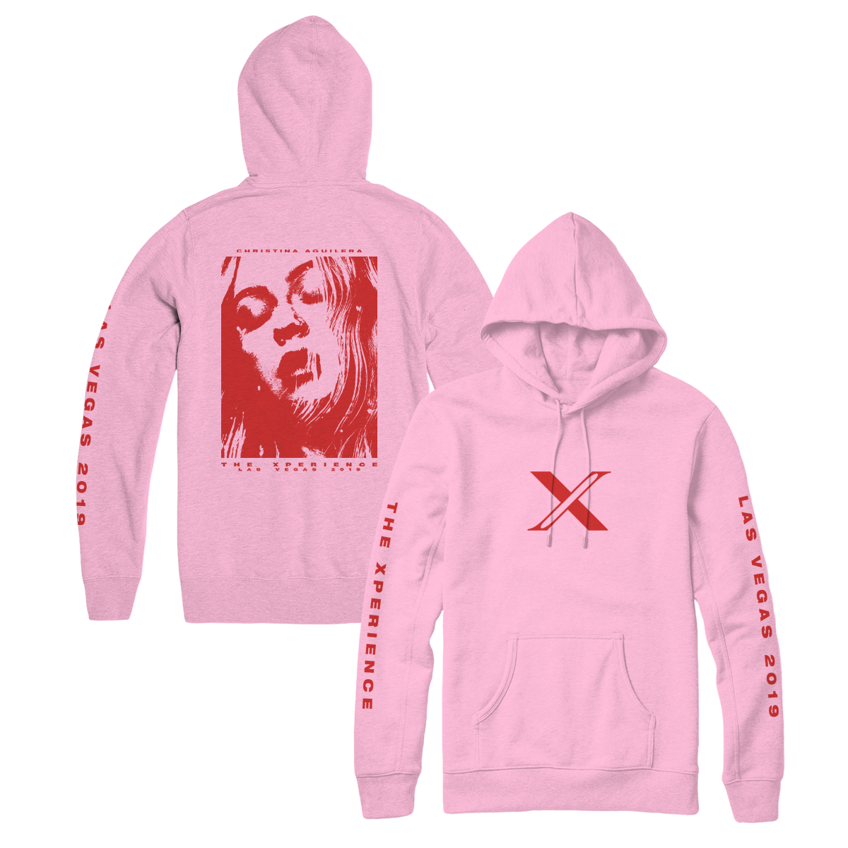 Xperience Pink Hoodie - Christina Aguilera